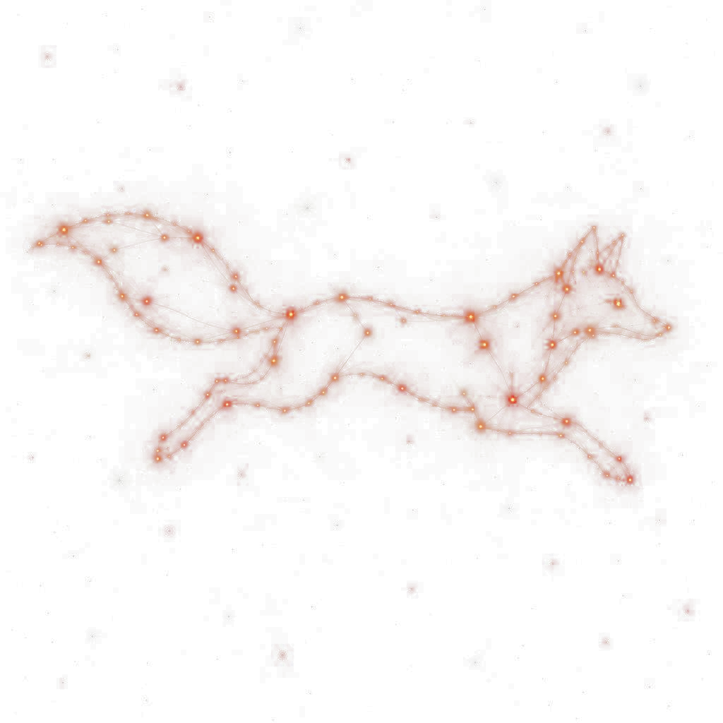 Fiery fox constellation